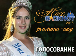 Началось голосование за участниц конкурса «Мисс Блокнот Ростов-2018» 