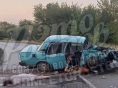 Три человека погибли в лобовом столкновении в Ростовской области