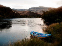 В Ростовской области спасли отдыхающих, которых течением унесло на надувном матрасе 