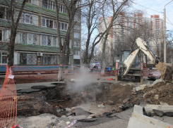 На опасной теплотрассе на Малиновского в Ростове выявили еще один дефект