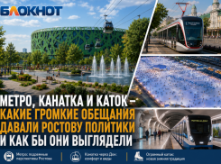 Метро, канатка и каток – какие громкие обещания давали Ростову политики и как бы они выглядели 