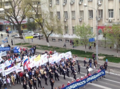 В Ростове больше 10 тысяч человек приняли участие в первомайских мероприятиях 