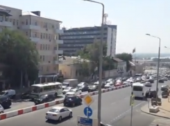 Бешеная пробка вернулась на Ворошиловский после отъезда иностранных болельщиков из Ростова