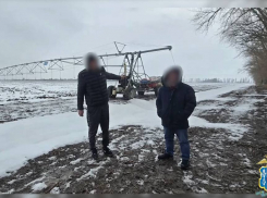 На Дону поймали воришек, которые крали электрокабель с дождевальных машин и сдавали на металлолом 