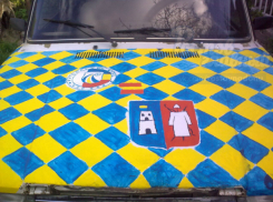 Раскрасившего автомобиль в цвета ФК «Ростов» фаната горожане обвинили в любви к Украине