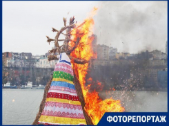 Масленица в Ростове прошла с футбольным уклоном: публикуем фоторепортаж с народных гуляний