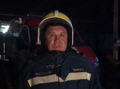 МЧС: огонь перекинулся с камыша на домовладения в Пролетарске из-за сильного ветра