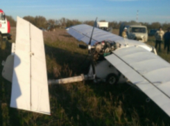 Травмы получил пилот самолета «Бекас» при жесткой посадке в Ростовской области