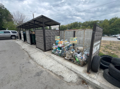 В Ростове на контейнерной площадке решили проблемы с вывозом отходов