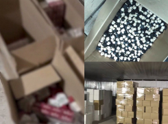 Два подпольных цеха с алкоголем и сигаретами накрыли в Ростове