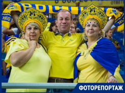 Под звуки рока: самые яркие кадры матча ФК «Ростов» и ФК «Рубин»