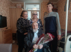 В Ростовской области 105-летний ветеран раскрыл секрет долголетия