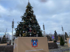 Новогоднюю ель донского региона на выставке «Россия» украсили в казачьей стилистике