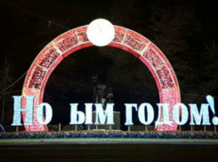 В Ростове-на-Дону вандалы надругались над сияющим «Новым годом»