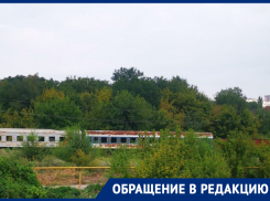 Ростовчане пожаловались на ржавый поезд РЖД в центре города