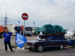 Ростовского дальнобойщика в пикете против «Платона» поддержали Федор Конюхов и вера в победу