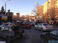 В Ростове столкнулись 11 автомобилей  