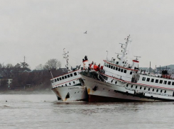 После столкновения двух теплоходов в Таганрогском заливе возбудили уголовное дело