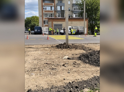 После публикации «Блокнот Ростов» в Аксае начали устанавливать светофор на улице Речников