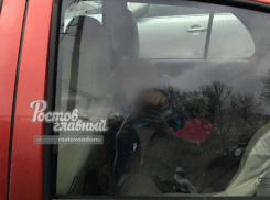 Горе-родители, которые бросили в ледяной машине грустного малыша, привели в ярость жителей Ростова