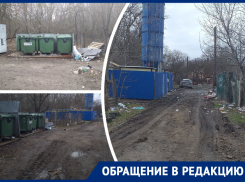 Жители поселка Фрунзе пожаловались на разбитые дороги из-за строительства коллектора