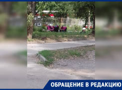 Жители Таганрога пожаловались на бомжей, «оккупировавших» Аллею славы