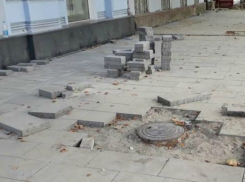 Плитка на Большой Садовой будет уложена к 15 декабря