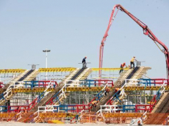 На 45% возведен главный стадион Дона – Ростов-Арена 