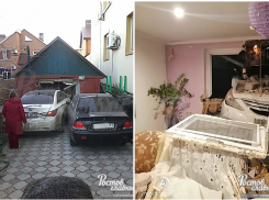 В Александровке девушка на иномарке въехала в окно жилого дома