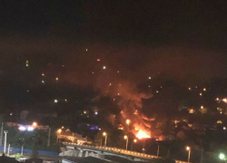 В Ростове пожар уничтожил жилой дом на улице Республиканской