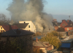 Ростовчанка пострадала в новом разрушающем пожаре за Театральной площадью 