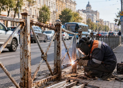 Ростов потратит 4,1 млн на «реанимацию» пешеходных ограждений