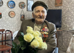 Участник Великой Отечественной войны Федор Рыбальченко отметил вековой юбилей