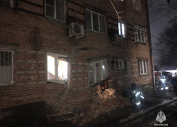 В Ростове-на-Дону обрушилась стена пятиэтажного жилого дома на Нариманова