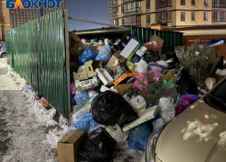 Ростовчане жалуются на свалку мусора у ЖК, который не убирают четвертый день  