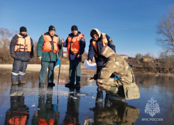 Несчастные случаи на льду участились в Ростовской области