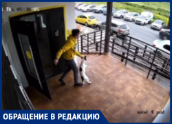 В Ростове на Суворовском мужчина регулярно избивает свою собаку