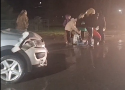 В Ростовской области иномарка сбила трех пешеходов