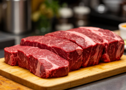 В Ростовской области из говядины приготовили свинину и свиные кости