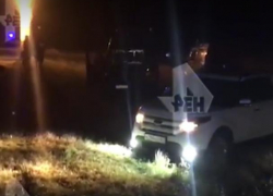 Появилось видео с места перестрелки фермеров в Ростовской области