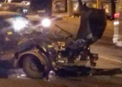 Двое мужчин получили травмы в лобовом ДТП с неуступчивым BMW на дороге Ростова