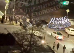 На ростовском Темернике новый год встретили с драками, дрифтом и петардами  