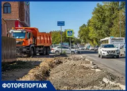 Строительная техника, насыпи и разобранные тротуары: как реконструируют Особенную и Вавилова