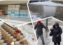 Спасались на ходу: «неожиданный» ледяной дождь парализовал Ростов