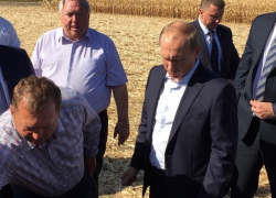 Владимир Путин прибыл в Семикаракорск 