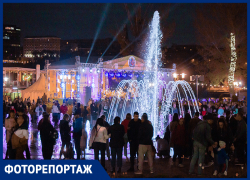 В ростовском парке Левобережный снова заработал светомузыкальный фонтан
