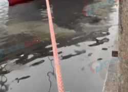 В Ростове в реке Дон заметили маслянистое пятно с резким запахом