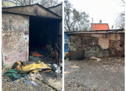 В Ростове мужчина сжег собутыльников в гараже 
