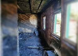 Взрослых не было дома: двух малышей при пожаре на Дону спас сосед