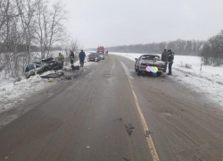 В Ростовской области в ДТП на заснеженной трассе погибли два человека